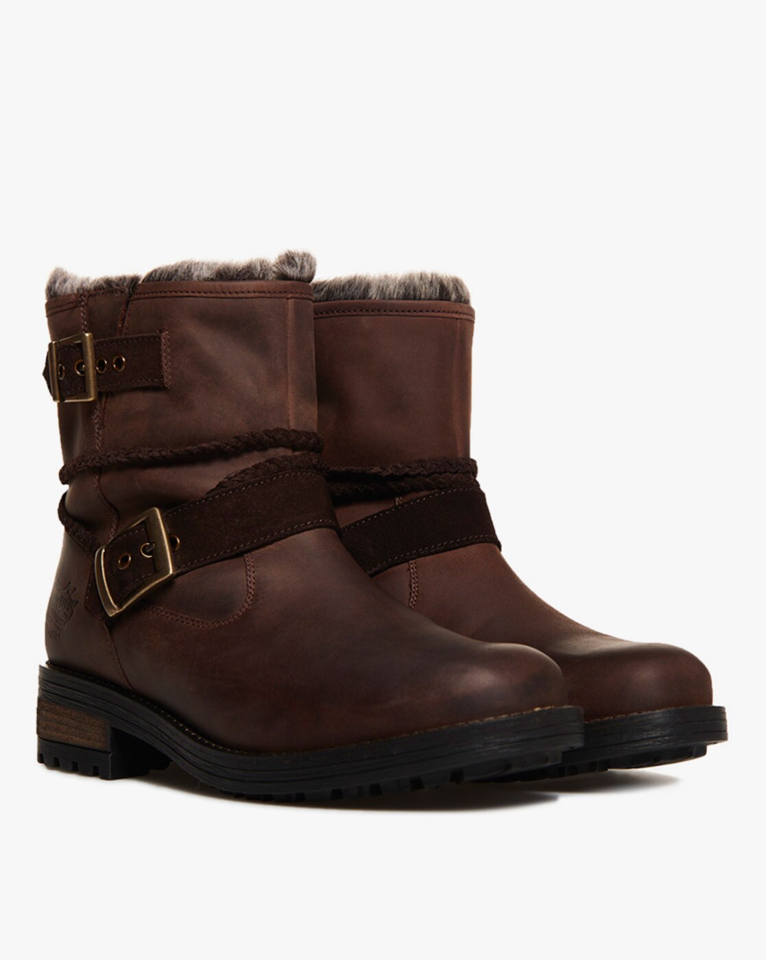 Superdry deals biker boots