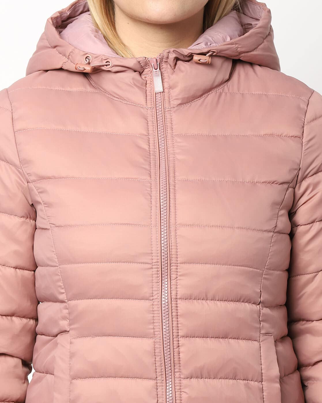 pink jacket with hood