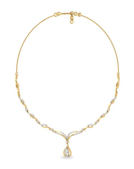 Buy Gold Necklaces Pendants for Women by Pc Jeweller Online