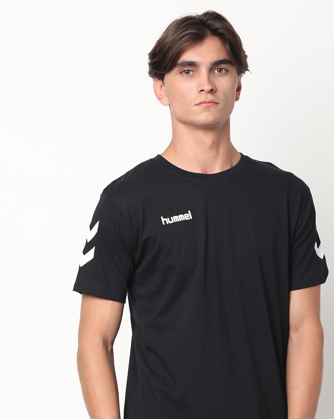 Buy Black Tshirts for Men by Hummel Ajio.com