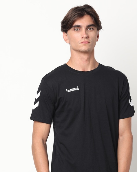Buy Black Online Men Tshirts Hummel by for