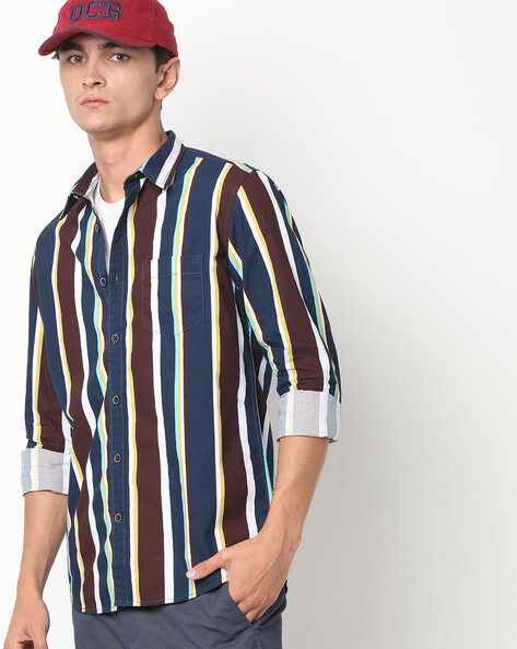 pepe jeans striped shirt