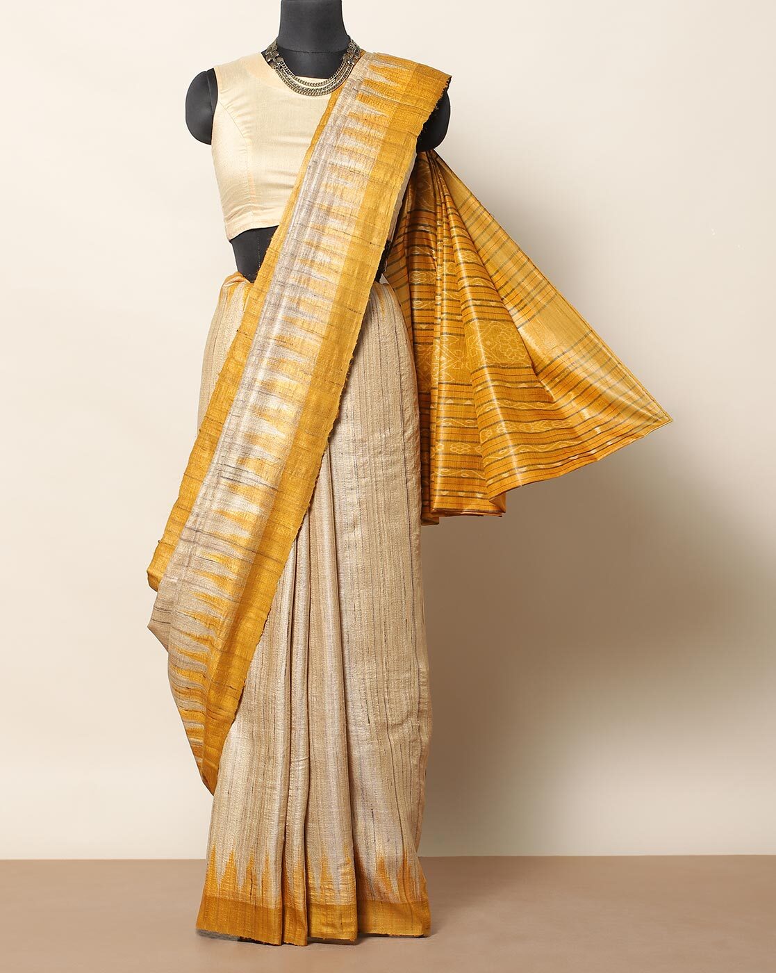 Tussar Ghicha Silk Saree , Gopalpur - YouTube