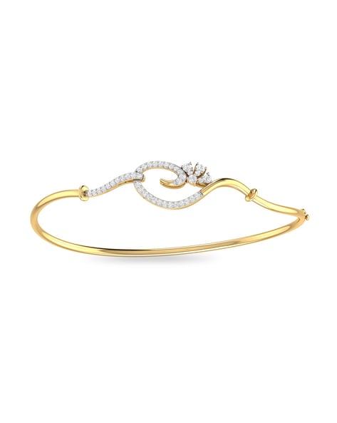 Buy Yellow Gold Bracelets & Bangles for Women by Pc Jeweller Online