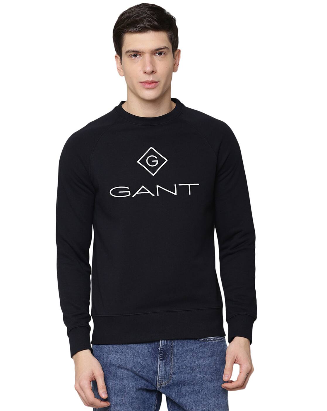 gant hoodie black