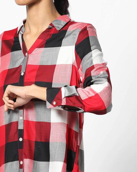 Buy Multicoloured Shirts for Women by DNMX Online