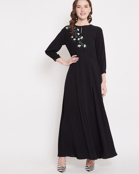 Buy Black Dresses for Women by Femella Online