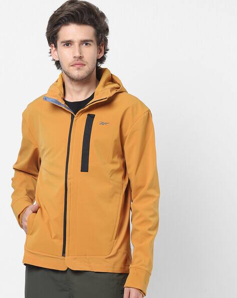 reebok orange jacket
