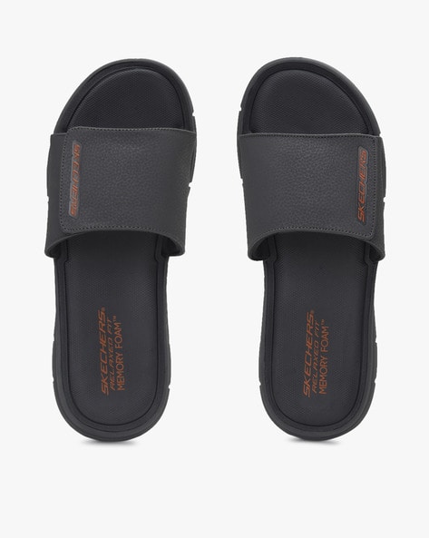 Men's skechers relaxed fit memory foam flip outlet flops