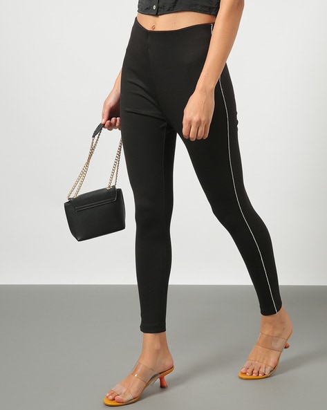 Nike Performance Leggings - black/reflective silver/black - Zalando.co.uk