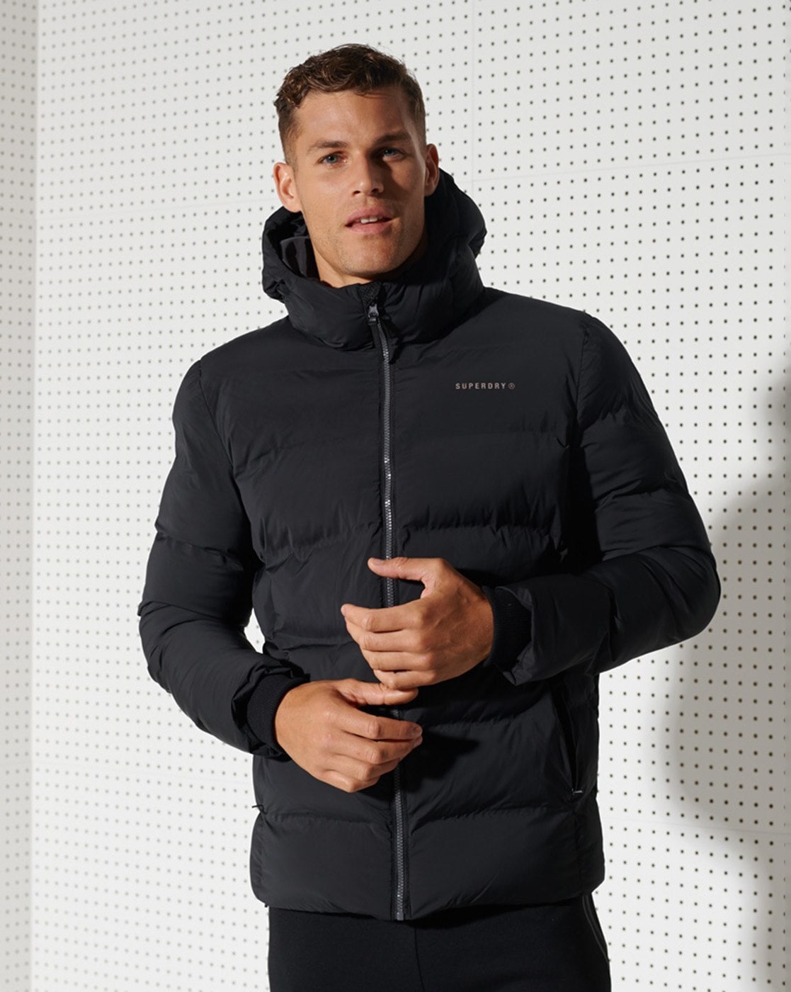 Padded elite store jacket superdry