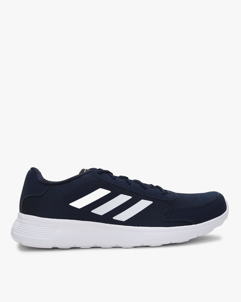 adidas men navy blue running shoes