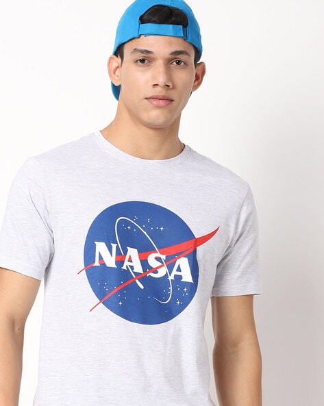 Nasa Print Crew-Neck T-shirt