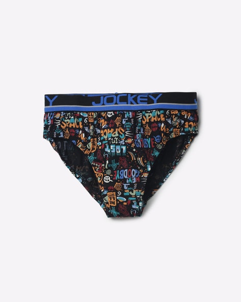 Jockey Girl's Cotton Printed Ultrasoft Waistband Short Panty – Online  Shopping site in India