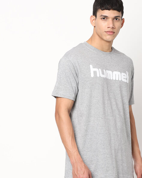 Hummel Tshirts for by Melange Buy Grey Online Men