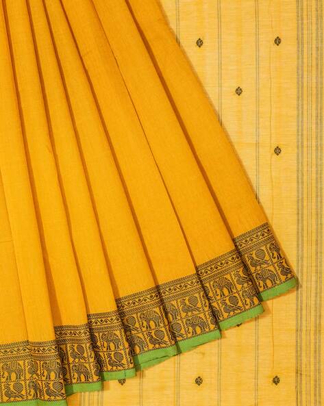 Buy SRI AMMAN SAREES Pure Cotton Rich Pallu Self Saree Online at Best  Prices in India - JioMart.