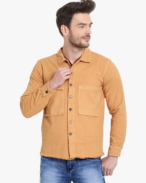 Buy Orange Jackets Coats for Men by KOTTY Online Ajio