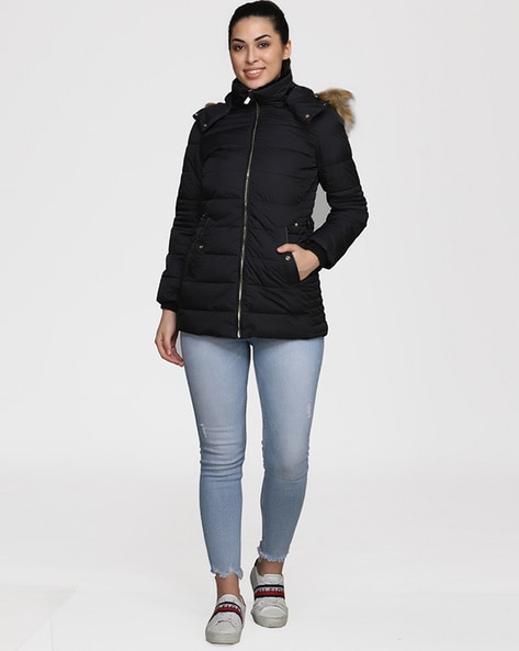 Buy MADAME Pink Regular Fit Jacket for Women Online @ Tata CLiQ