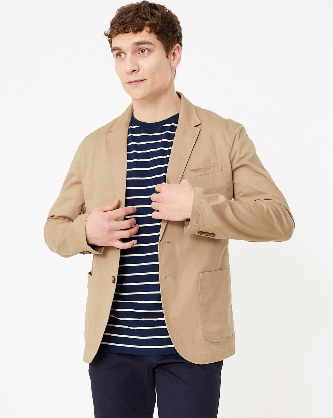 beige blazers