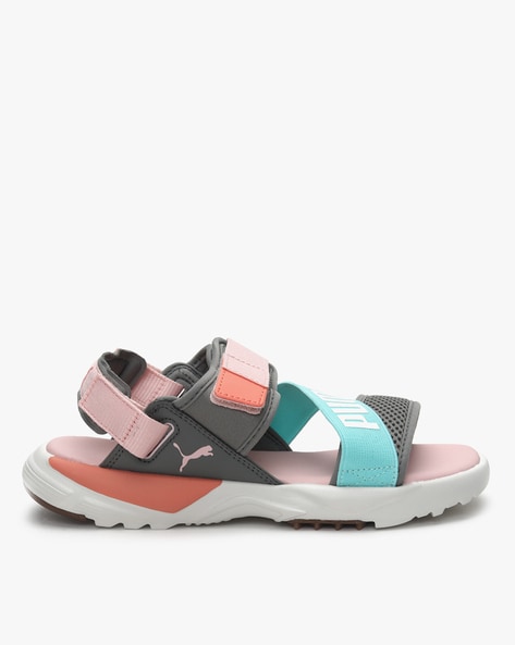 Buy Grey Sports Sandals for Women by Puma Online Ajio