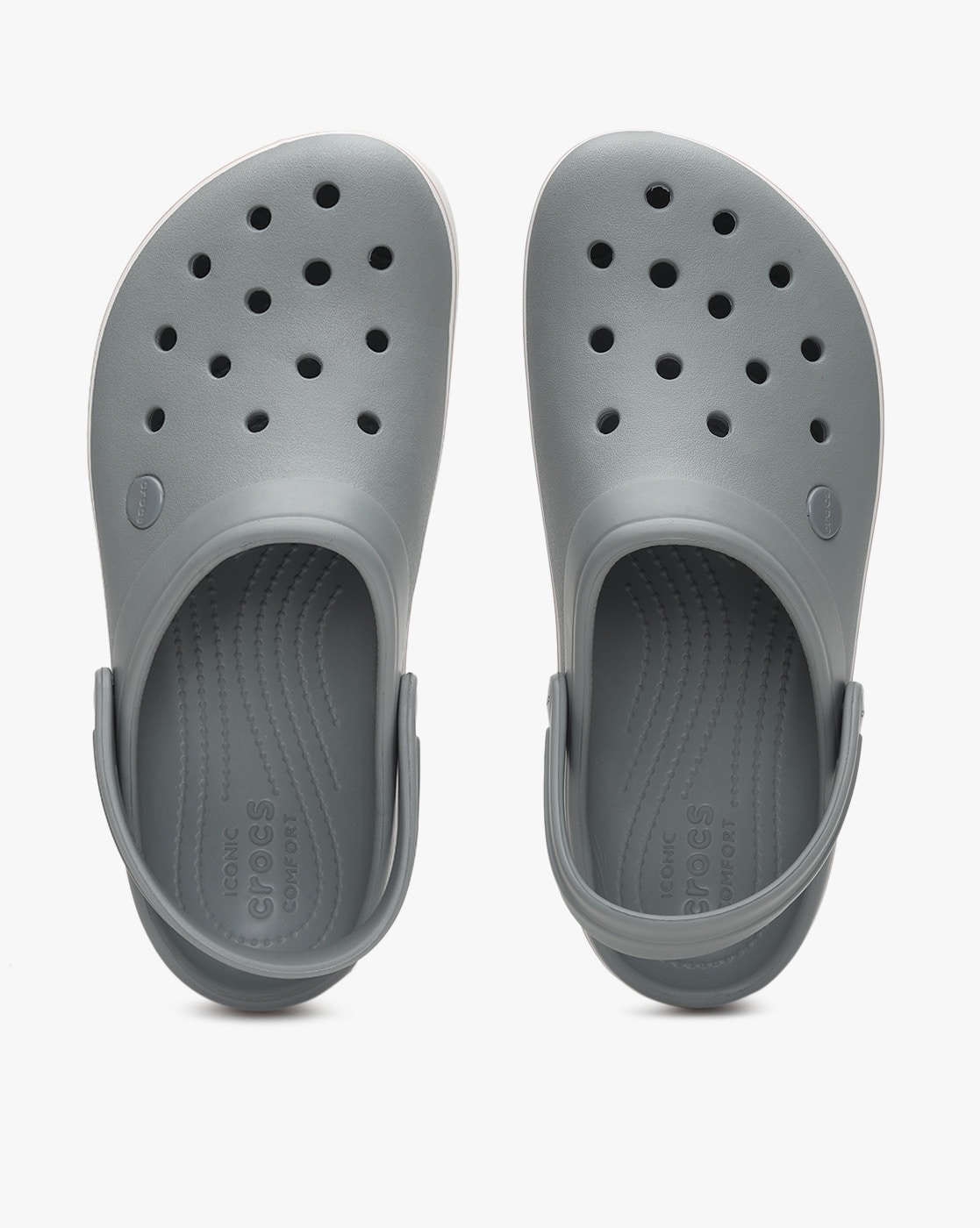 Grey Flat Sandals for Women by CROCS 
