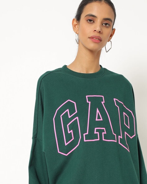 Green gap sweatshirt online