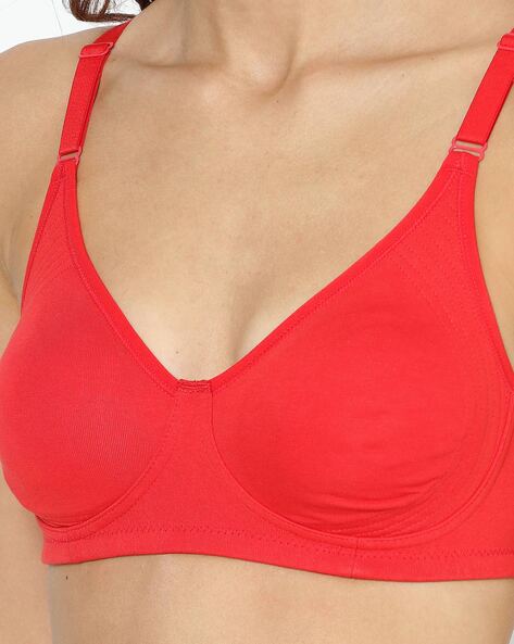 Envie Cotton Ladies Red Padded Bra at Rs 229/piece in Bengaluru