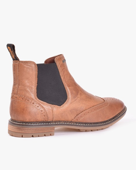 Brad brogue outlet chelsea boot