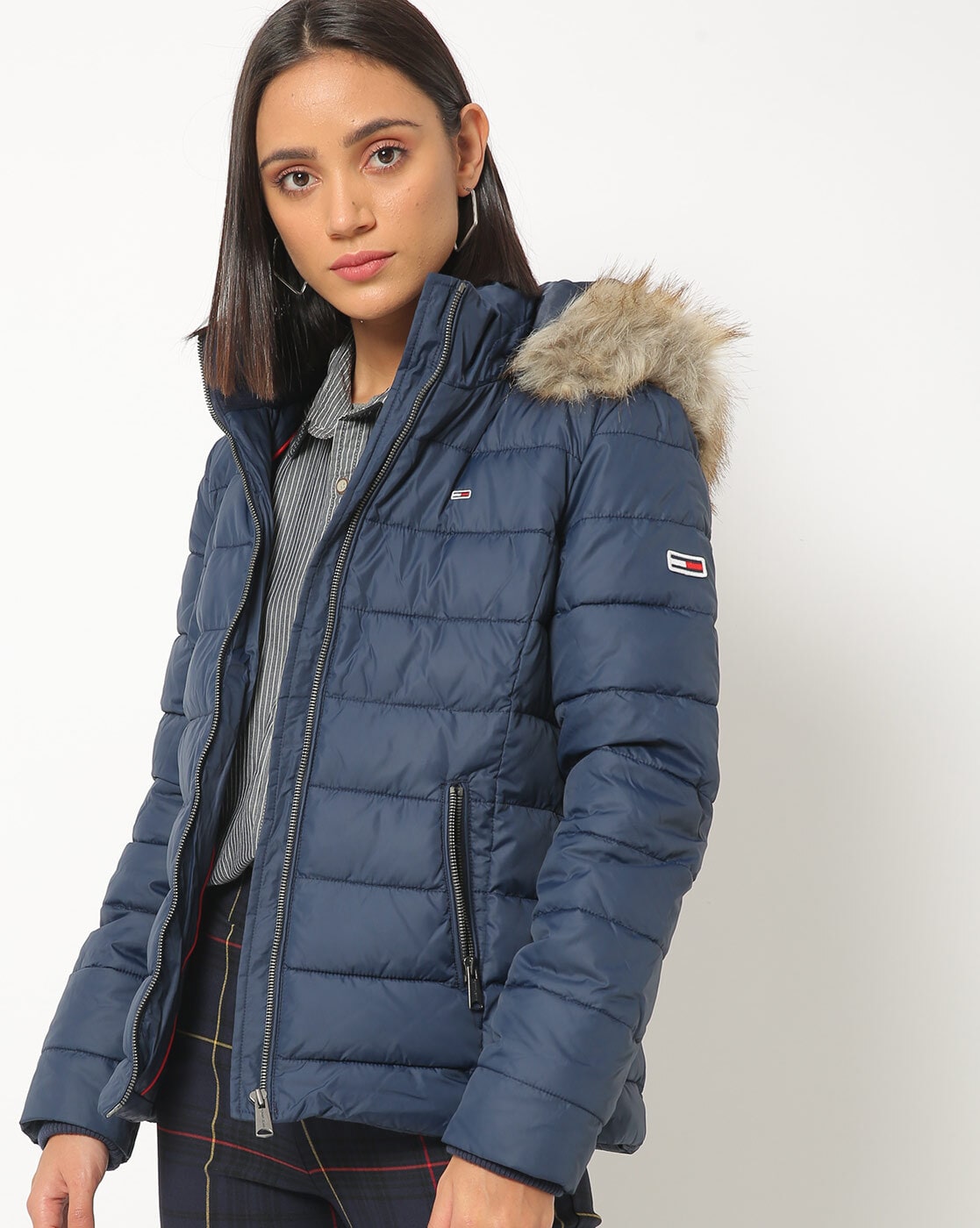 tommy hilfiger outerwear jacket womens