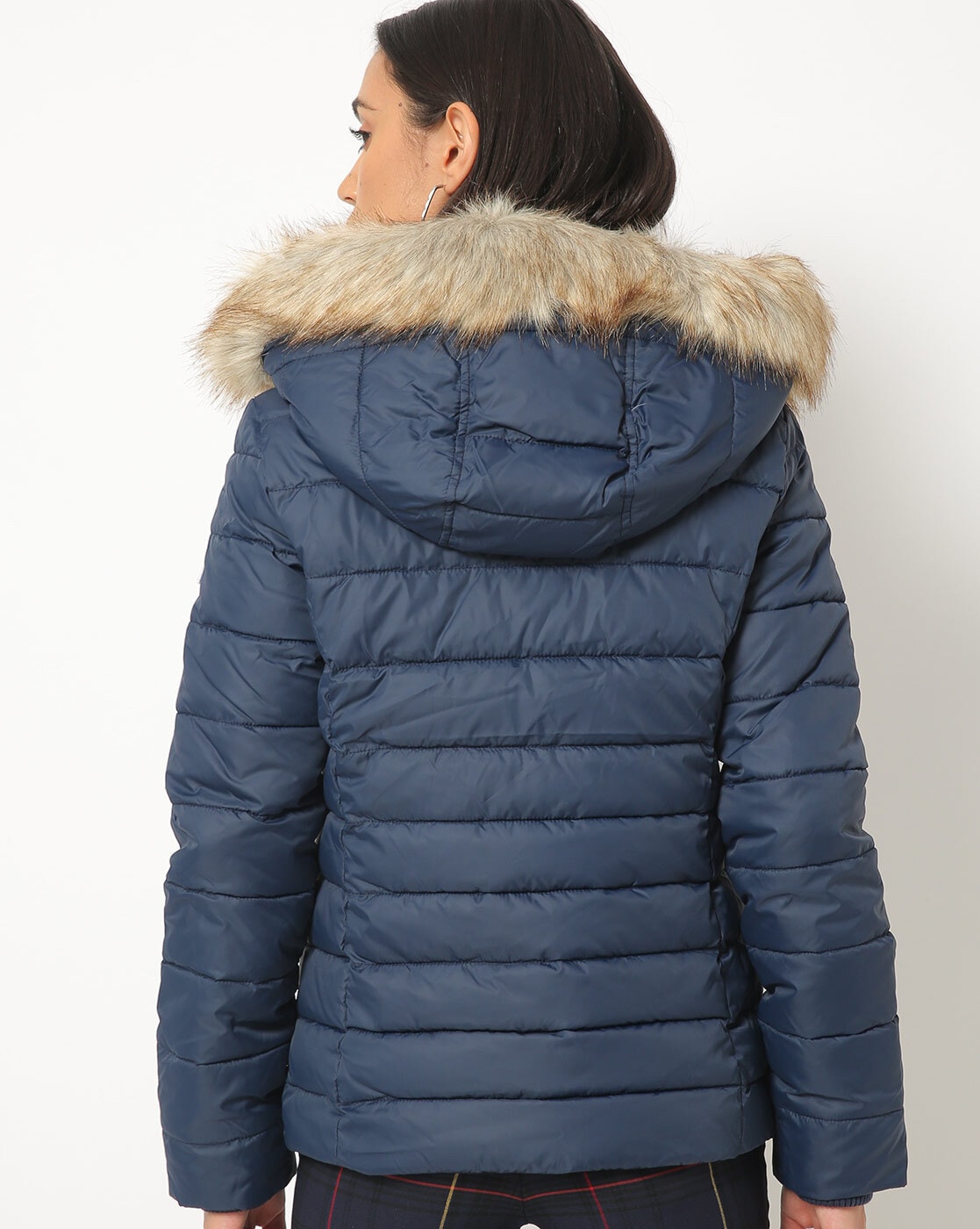 Tommy hilfiger discount jacket fur hood