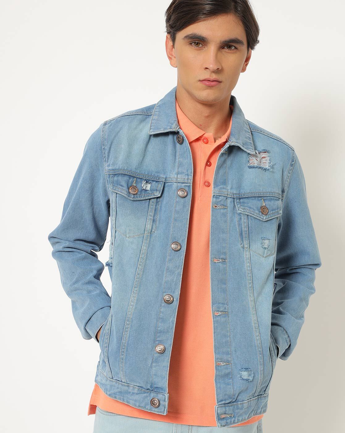Buy Blue Jackets & Coats for Men by JOHN PLAYERS JEANS Online | Ajio.com