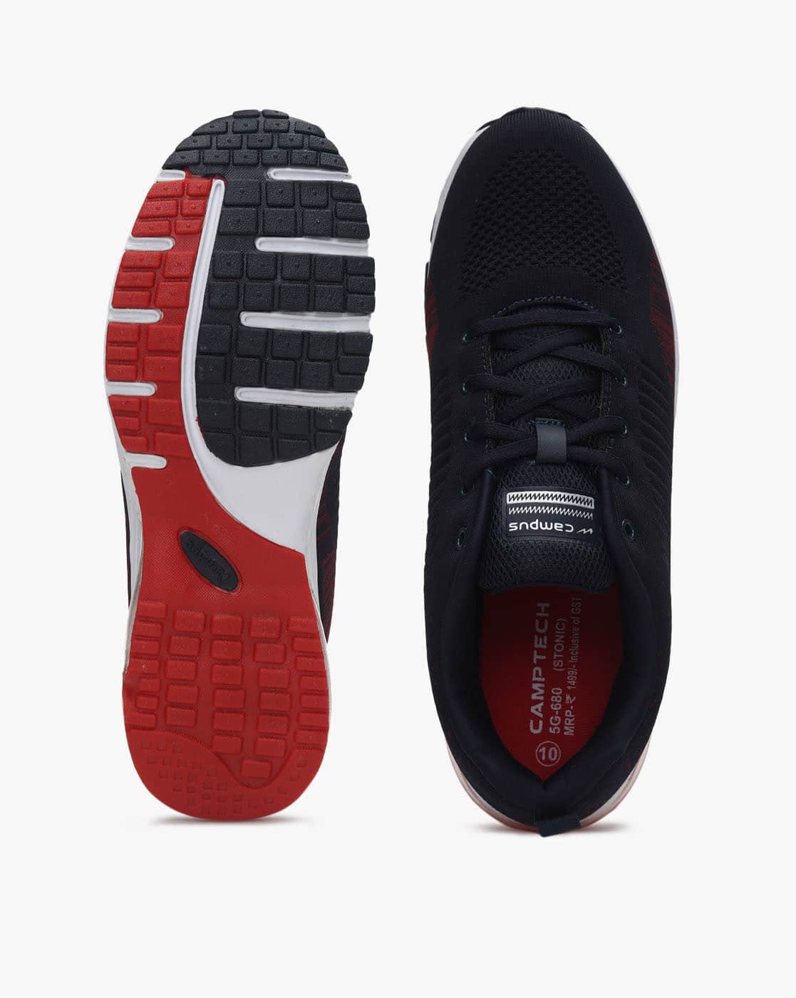 Buy Navy Blue Sports Shoes for Men by 