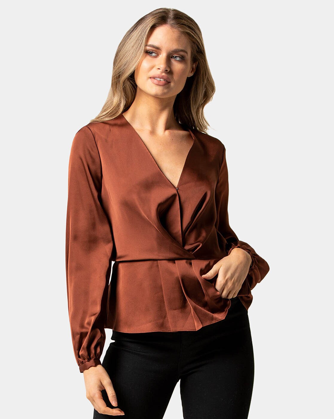 forever new wrap top