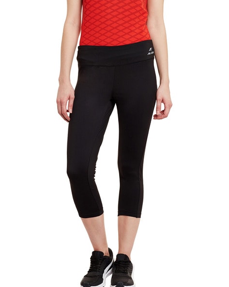 Buy online Black Polyester Leggings from Capris & Leggings for Women by  Alcis for ₹999 at 50% off