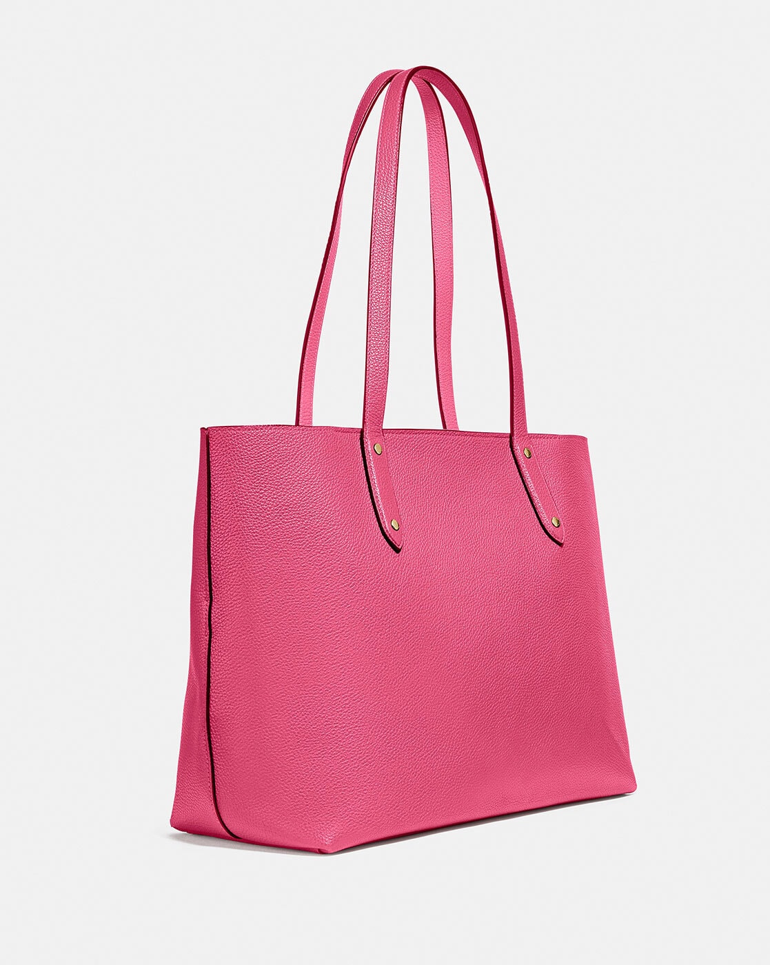 Coach CC435 Pink Leather Carry Shoulder Bag