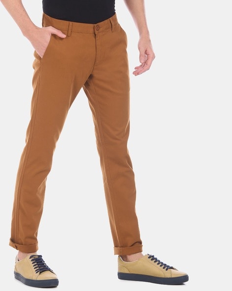 Buy online Charcoal-grey Solid Casual Trouser from Bottom Wear for Men by  Ruggers for ₹1219 at 55% off | 2024 Limeroad.com