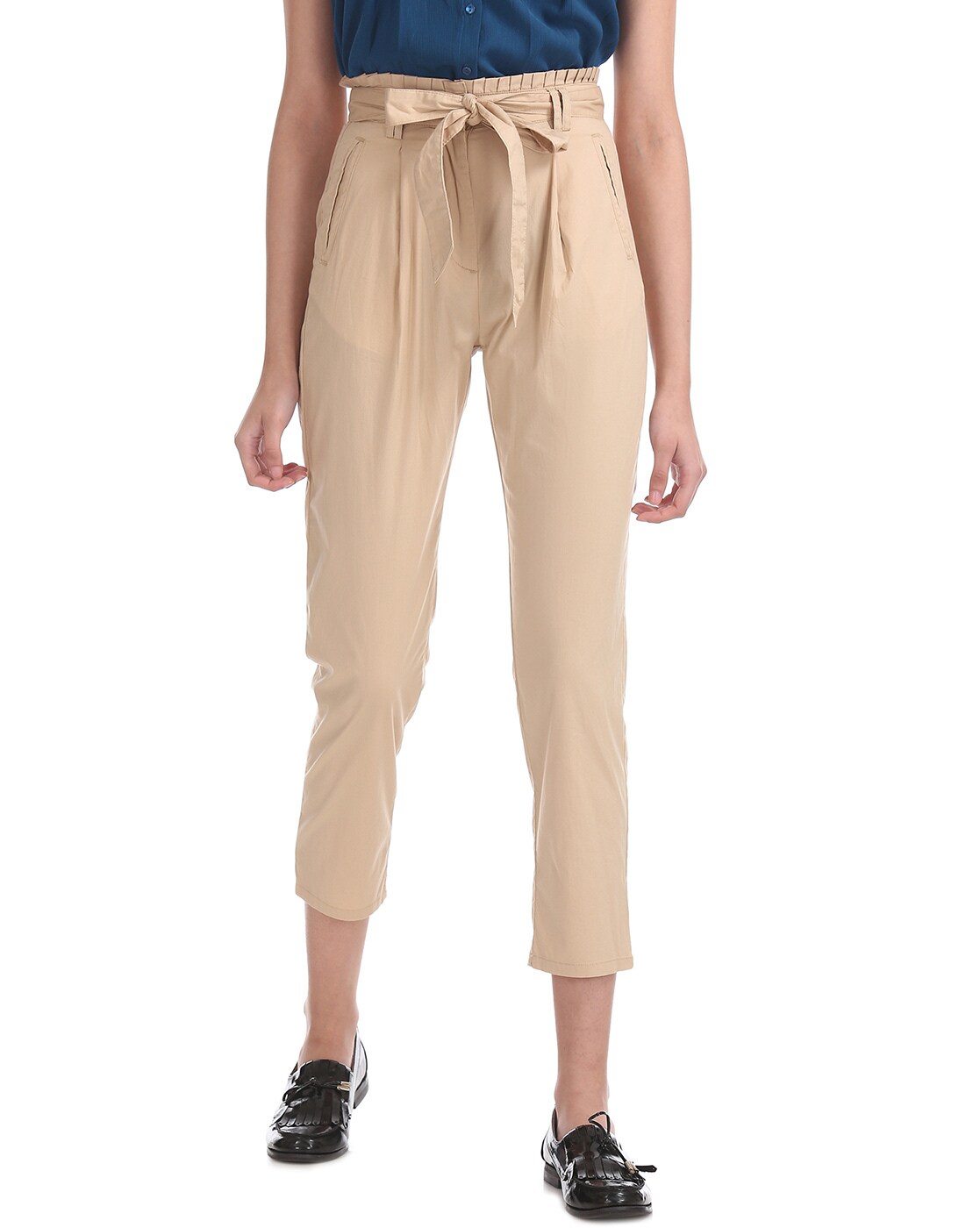 JB Studio Formal Trousers  Buy JB Studio Mens Solid Beige Cotton Blend  Slim Fit Club Trouser Online  Nykaa Fashion