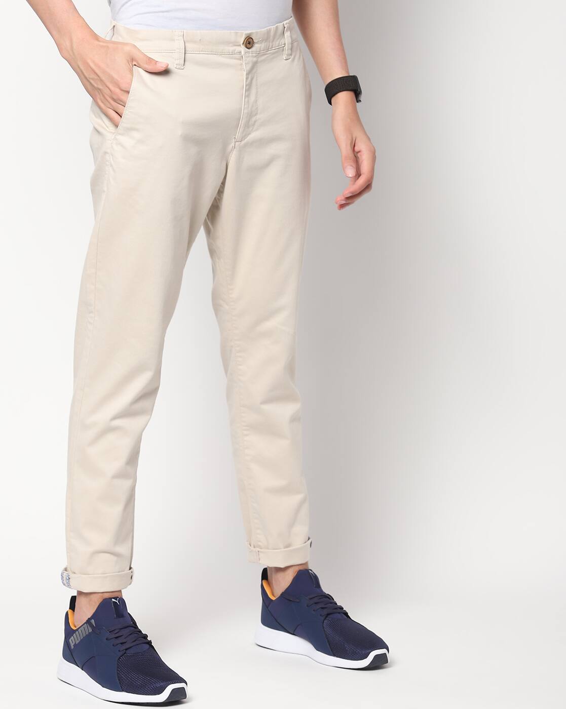 netplay cropped fit chinos
