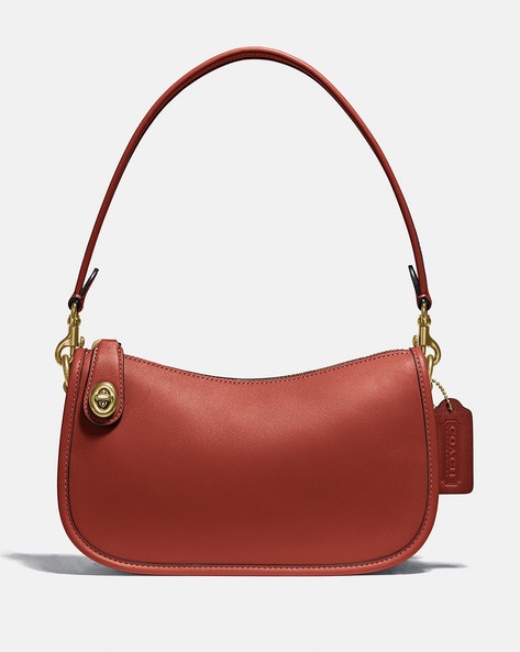 Coach red sling hot sale bag