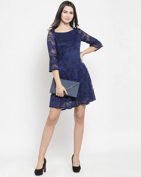 Buy Navy Blue Dresses for Women by 