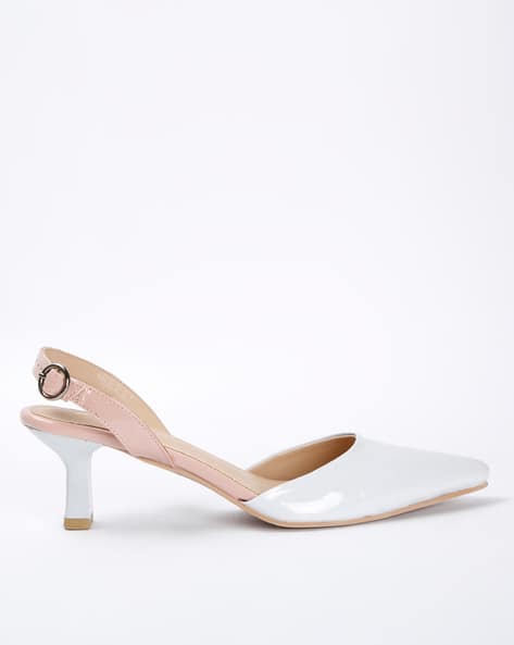 Pointed-Toe Slingback Pumps