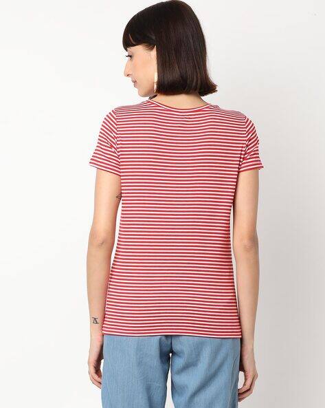 Buy Red Tshirts for Women by Teamspirit 