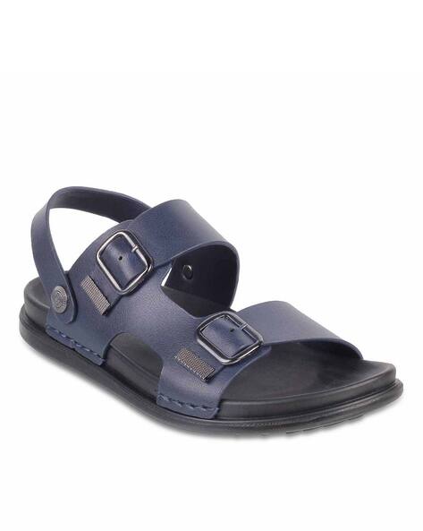 Buy Black Sandals for Men by J Fontini 