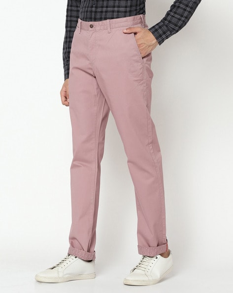 ASOS DESIGN wide leg suit pants in slubby texture in peach - ShopStyle