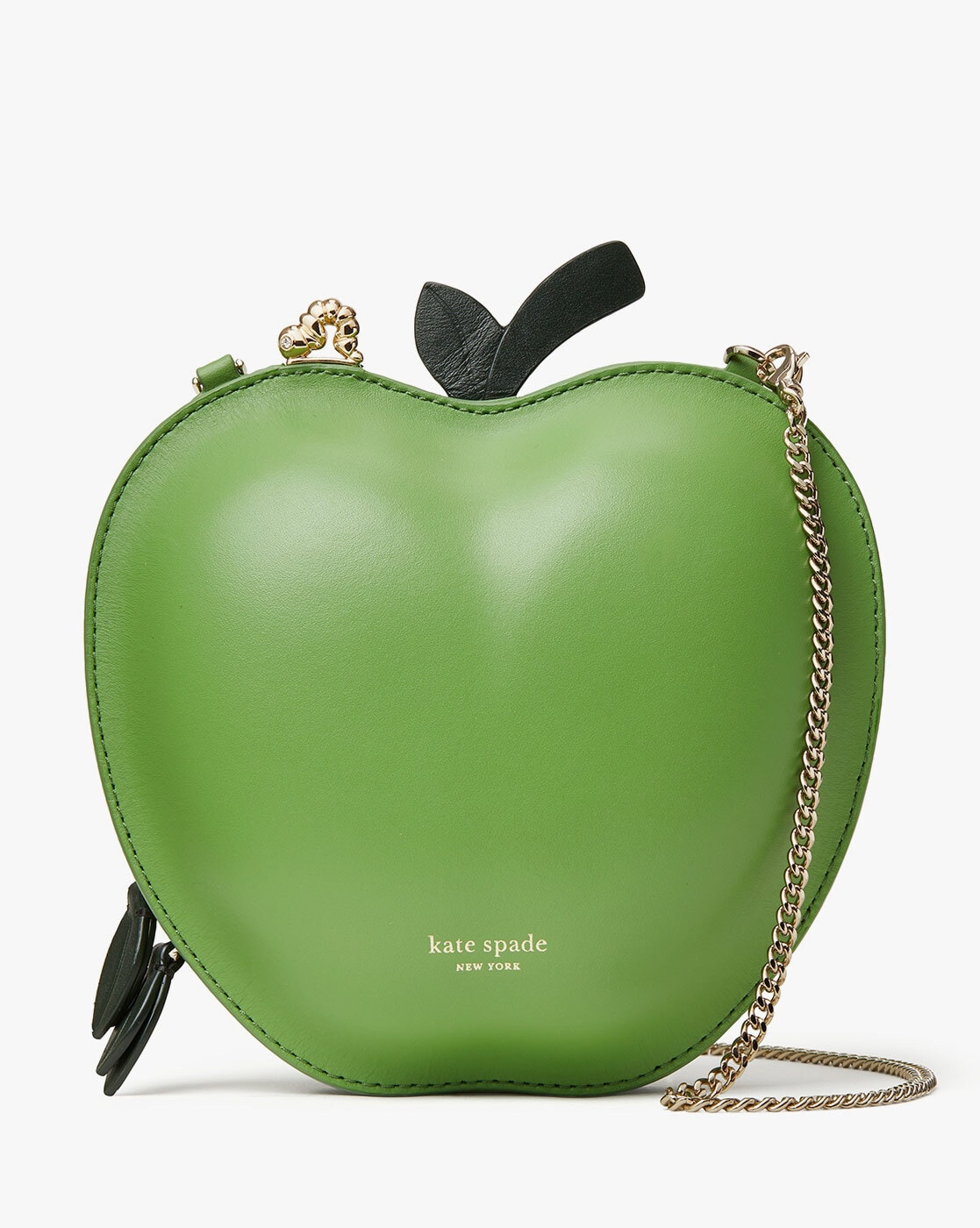 Buy KATE SPADE Picnic Apple Leather Crossbody Bag | Green Color Women |  AJIO LUXE