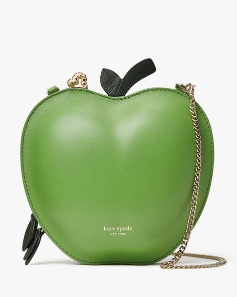 Kate Spade NY Handbag Far From the Tree Resin Apple Crossbody in Pink-NWT  candy | eBay