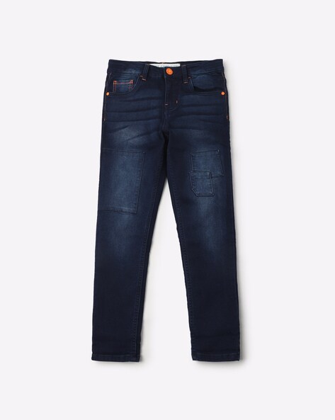 Light-Wash 5-Pocket Jeans