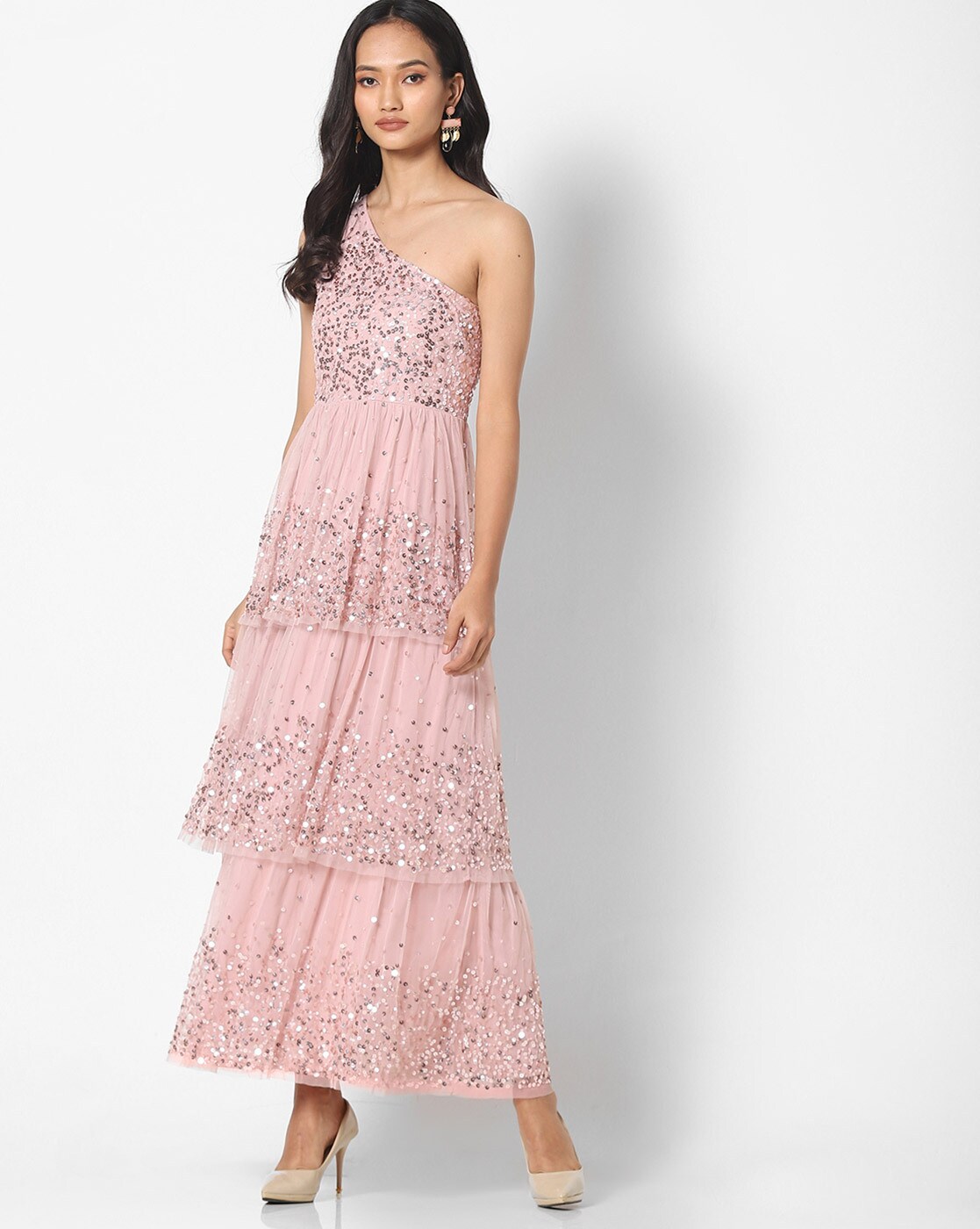 Buy Pink Dresses & Gowns for Women by PROJECT EVE Online | Ajio.com