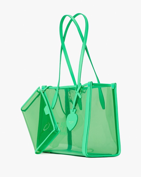 Market See Through Tote Bag