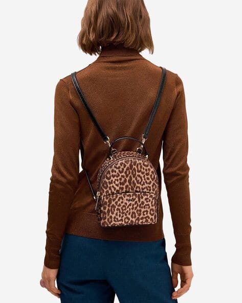 kate spade amelia mini convertible backpack New York Metallic Leopard and accessories from the best luxury labels to India Kate Spade Black Mini Backpack